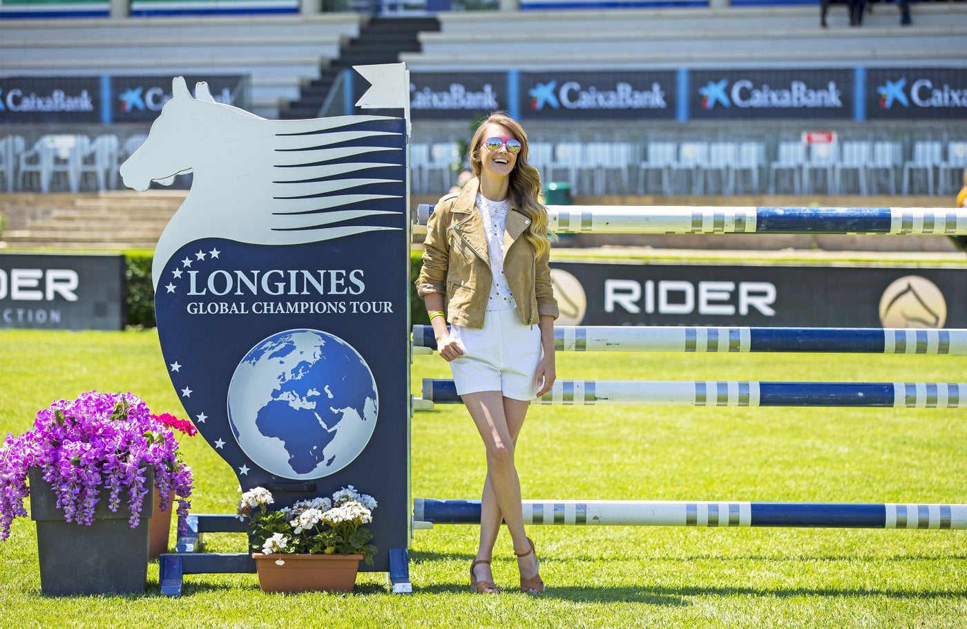 Disfrutando de la Longines Global Champions Tour Tienda Hipica