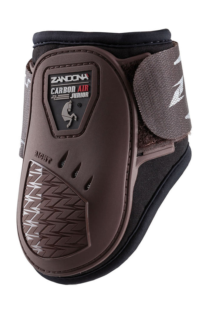  Protectores Caballo Zandona Carbon Air Junior Fetlock Marrón